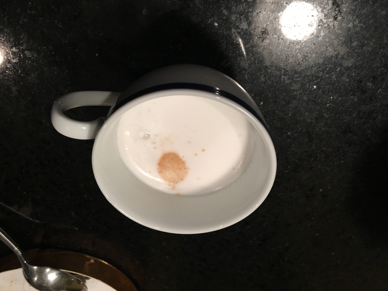 My evening cappuccino